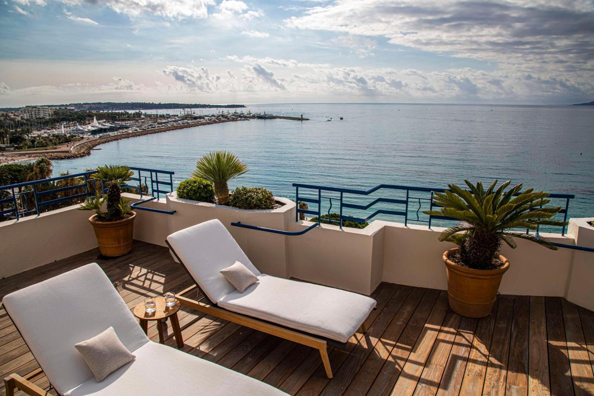 Hotel Martinez, In The Unbound Collection By Hyatt Cannes Buitenkant foto View from the hotel